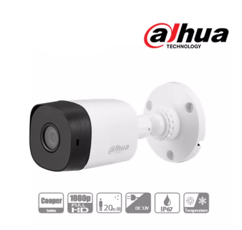 [HAC-B1A21P] Dahua Kamera HAC-B1A21P Bullet 2mp Outdoor